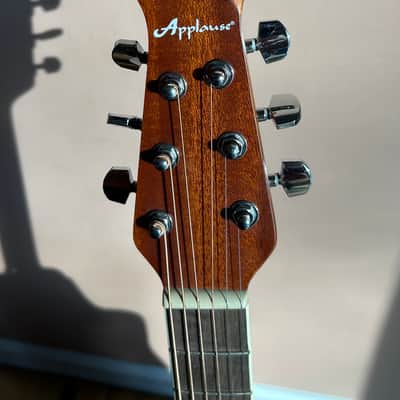 Applause AB-24-2S Ovation Acoustic/Electric Guitar 2020’s - Ruby Red Satin image 3