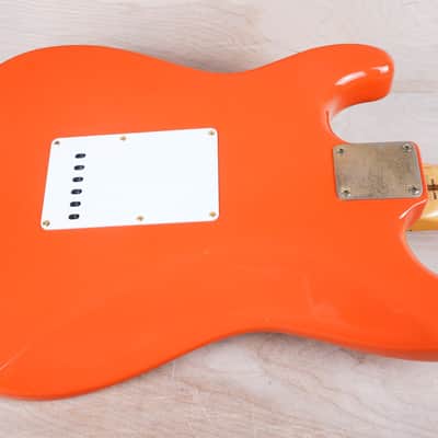 Fender Order Made ST-57 Stratocaster Reissue MIJ 1992 Fiesta Red USA Texas Special PUs  w/ Bag image 13