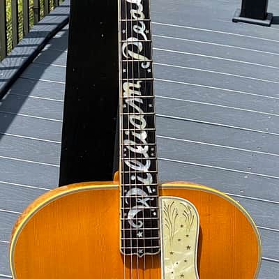 Gibson Super 400N Special Order 1940 - a very rare 1 of a kind Documanted Big Blonde Bad Boy ! image 11
