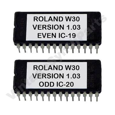 Roland W-30 Latest OS v 1.03 Firmware Upgrade sampler W30 Eprom Update Rom