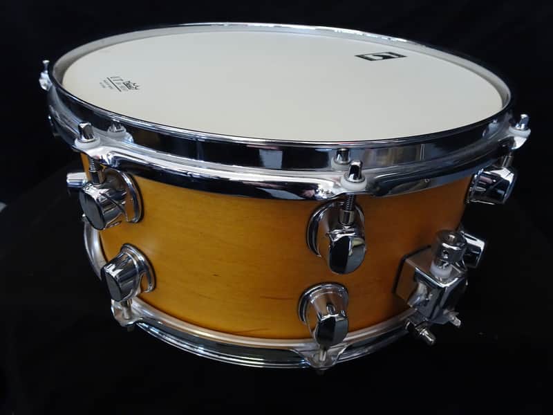 Mapex Black Panther 13x6" Maple Snare Drum Natural Satin image 1