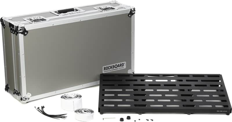 RockBoard by Warwick Quad 4.2 Pedalboard with Flight Case image 1