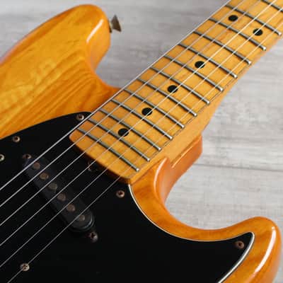 1978 Fender USA Mustang (Natural) image 6