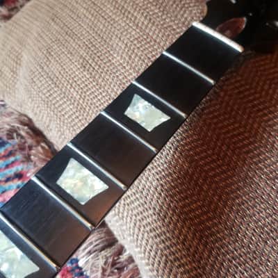 Repaired Husk 1992 Ebony Board Gibson Les Paul Studio Lite Body and Neck, Vintage Sunburst image 18