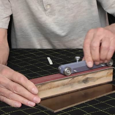 Guitar Nut and Saddle Sander - ULTRA PRECISION - 108mm Long Version - no guesswork! Made in the USA image 6