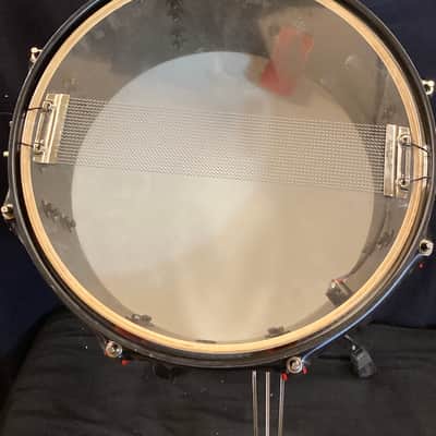 ddrum - HYSD6X13SB 6x13" Hybrid Snare Drum with Built-In Trigger 2010s - Black, Red image 21