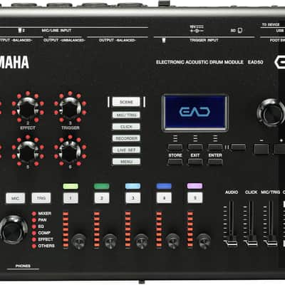Yamaha EAD50 Advanced Electronic Acoustic Drum Module Stereo Condenser Microphone/Trigger image 2