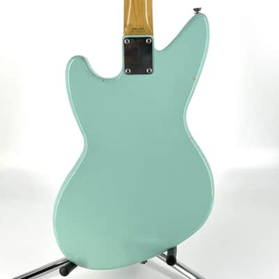 1996 Fender Kurt Cobain Japan Jagstang – 50th Anniversary - Sonic Blue image 9