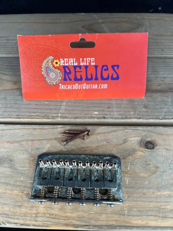 Real Life Relics Fender® Aged  Hardtail Bridge 0058274000    [H10] image 1
