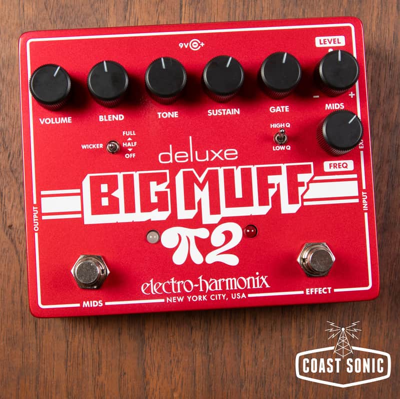 Electro-Harmonix Deluxe Big Muff Pi 2 Deluxe Dual Op Amp Fuzz