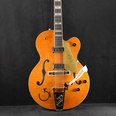 Gretsch G6120T-55 Vintage Select Edition '55 Chet Atkins Vintage Orange Stain Lacquer image 2