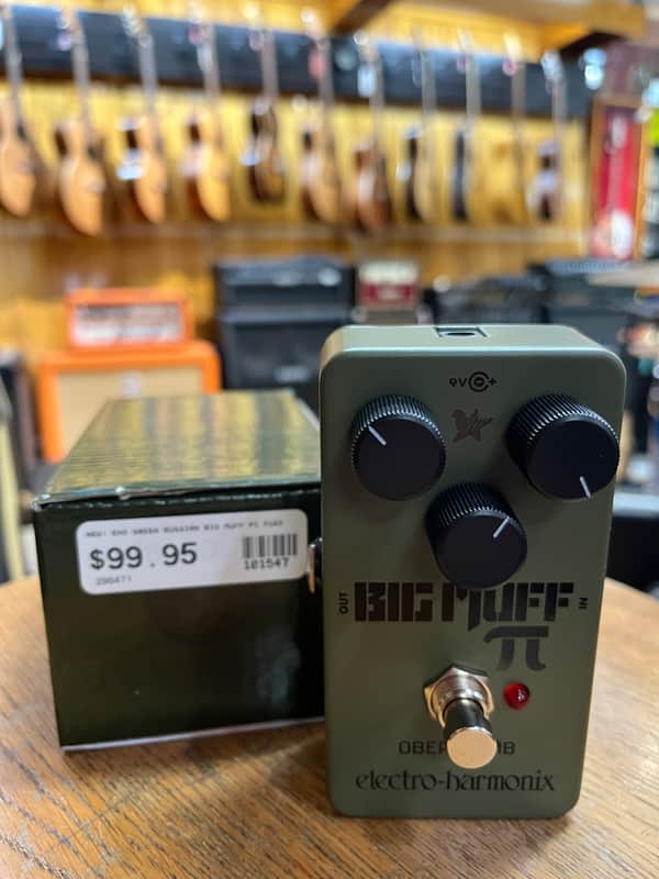 Electro-Harmonix Green Russian Big Muff Pi Reissue 2017 - Present - Green image 1