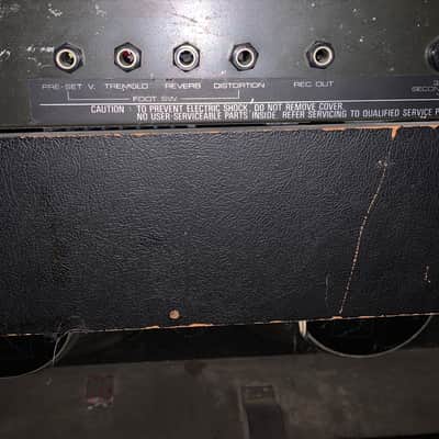Yamaha G50-210 Fifty 210 50-Watt 2x10" Guitar Combo 1975 - 1979 - Black image 4