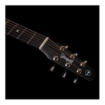 Seagull S6 Cedar Original Right-Hand Acoustic Guitar with Silver Leaf Maple Neck image 12