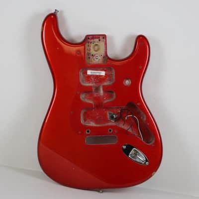 2002 Vintage Fender Stratocaster American Standard Crimson Red BODY USA image 1
