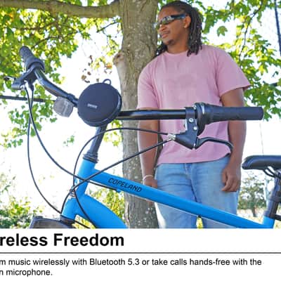 Rockville R-GO 16 Watt Waterproof Portable Bluetooth Speaker+Bicycle Bar Mount image 7