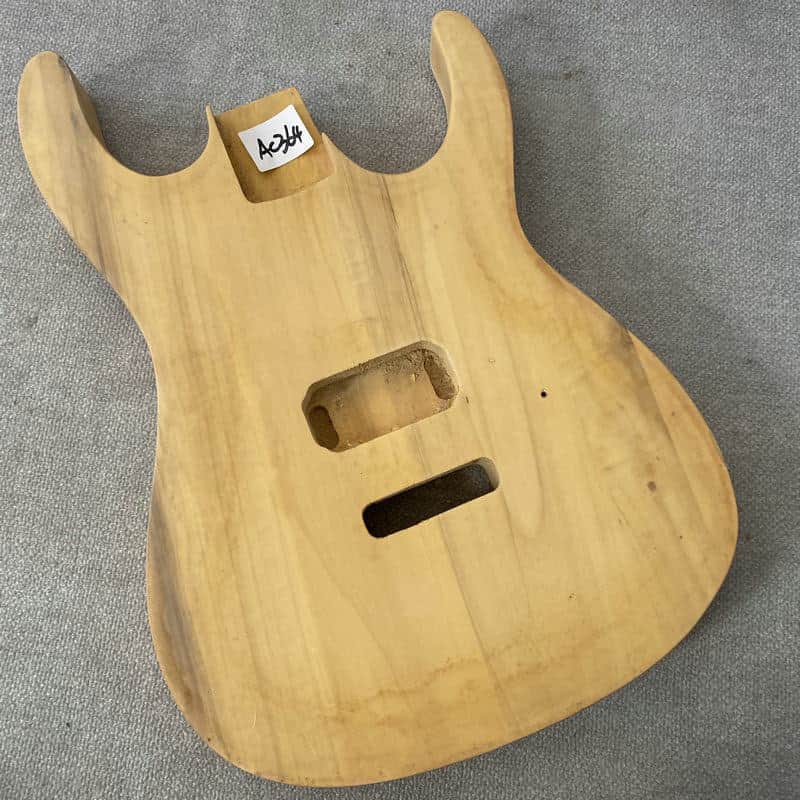 Basswood Guitar Humbucker Pickup Body image 1