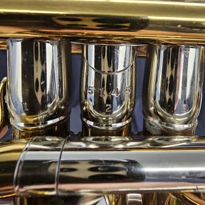 Olds Bb Cornet 1938 - Lacquered Brass w/ Nickel plating w/ original case image 5