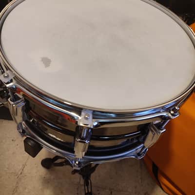 Ludwig Hammered Black Beauty 6.5x14" 10-Lug Brass Snare Drum - Black Nickel-Plated image 3