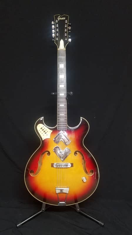Extremely Rare 1968 Greco Shrike 10 String. Greco 961. Made In