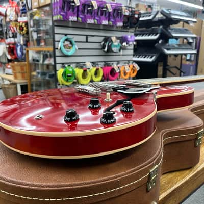 Gibson ES-335 Dot Memphis 2013 - Satin Red W/ Gibson Case image 7