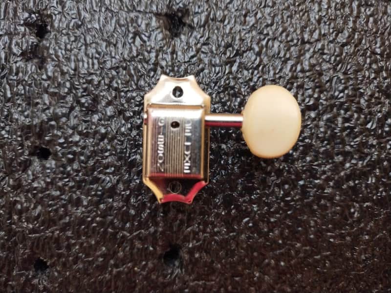 Vintage 1960's Kluson Gibson Deluxe Guitar Tuner - 3/Side - Bass Side image 1