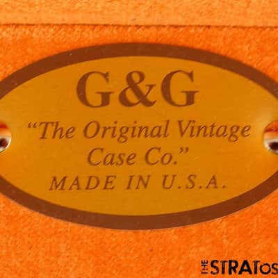 USA Fender CUSTOM SHOP Strat Tele Tweed G&G HARDSHELL CASE 58 Strat TCP image 4