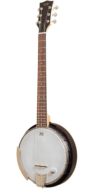 Gold Tone AC-6+/L Acoustic Composite Banjo Guitar(Banjitar) w/Pickup & Gig Bag For Left Hand Players image 1
