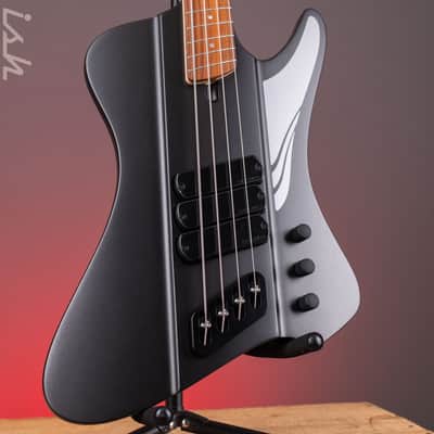 Dingwall D-Roc Standard 4-String Bass Matte Metallic Black image 1