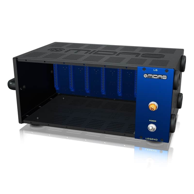 Midas L6 Legend 6-Slot Powered 500 Series Frame image 2