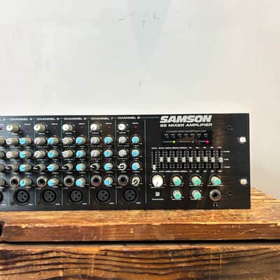Samson S8 Powered Rack Mounted Mixer - Black image 3