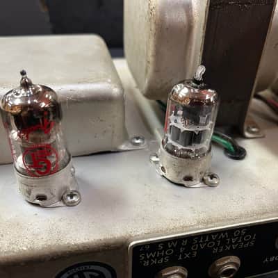 Fender Bassman 2-Channel 50-Watt Guitar Amp Head 1971 - Silverface image 9