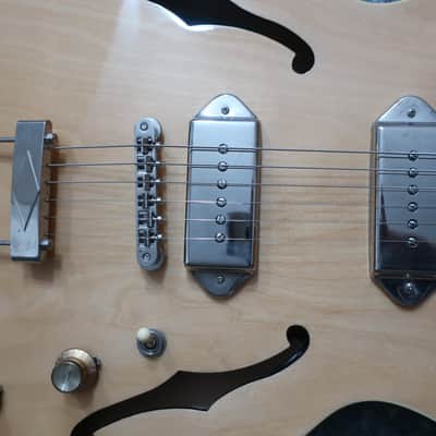 2021 Epiphone Casino Dot Guitar Reissue Natural Blonde Near Mint P 90s ES-335 Dot image 5