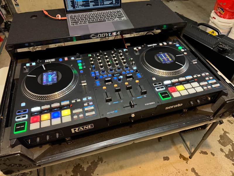Rane Performer Motorized Serato DJ Stems Controller w/ Odyssey Glide 1U Case image 1