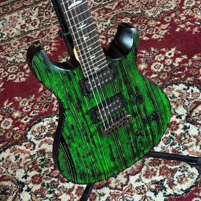 PRS SE CE24 Sandblasted Limited Edition Green - incl. Gigbag 3,211 kg - NEW image 3