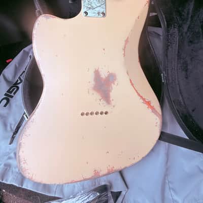KGD based  , Reborn under AMERI’Can’Fix’It Stringed Legion  Telemaster (Celtic Saints Reprisal) 2025  - Relic aged cream white image 5