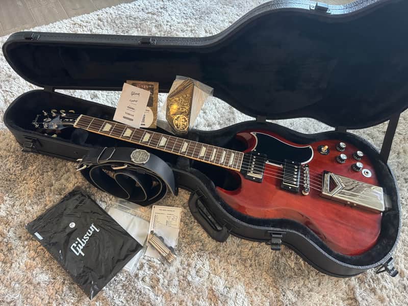 2026 Gibson USA Limited Edition Jake Kiszka Signature SG Standard Faded Cherry Only 350 Made