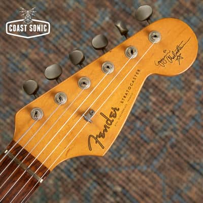 1995 Fender USA Yngwie Malmsteen Signature Stratocaster *rare sonic blue* image 11