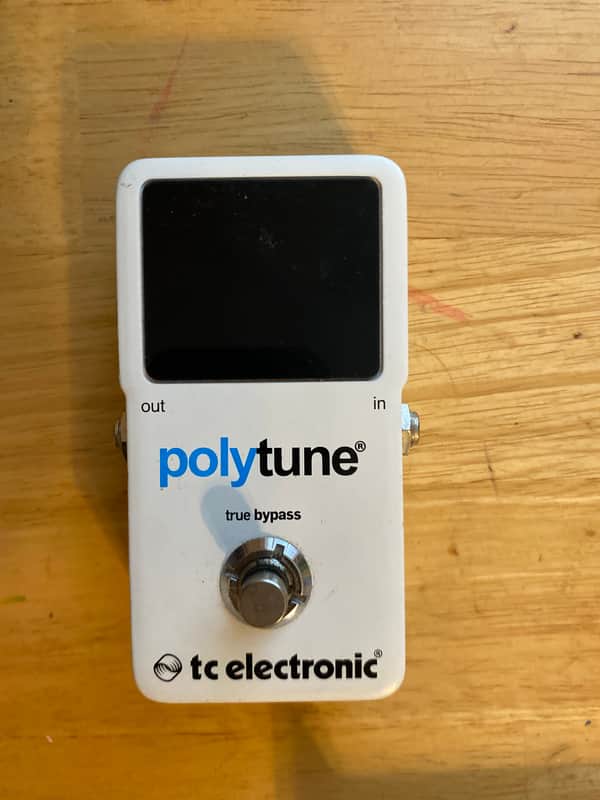 TC Electronic Polytune 3 Polyphonic Tuner Pedal 2017 - Present - White image 1