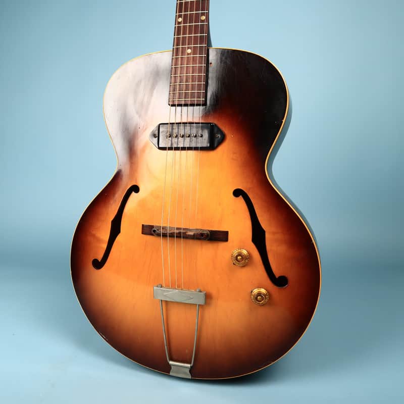1956 Gibson ES-125 Electric Guitar Tobacco Burst image 1