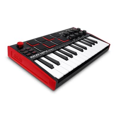 Akai MPK Mini MK3 25-Key Keyboard Controller (Red) image 3
