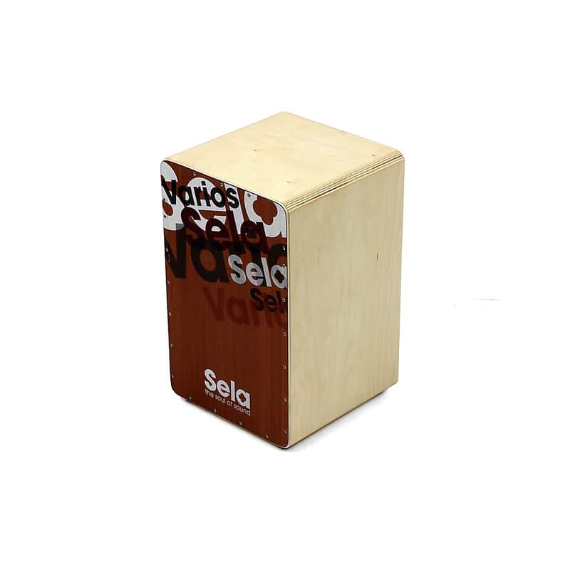 Sela Varios Cajon Bundle with Bag, Pad and DVD Regular Brown/Black image 1