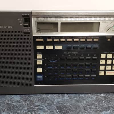 Vintage Sony ICF 2010 AM, FM, Shortwave & VHF aeronautical band Portable Radio image 1