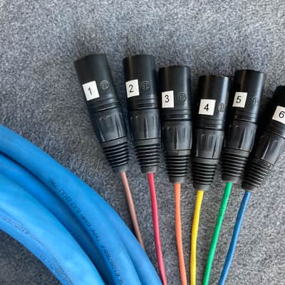 Custom 6ch 25 ft XLR sub snake image 6