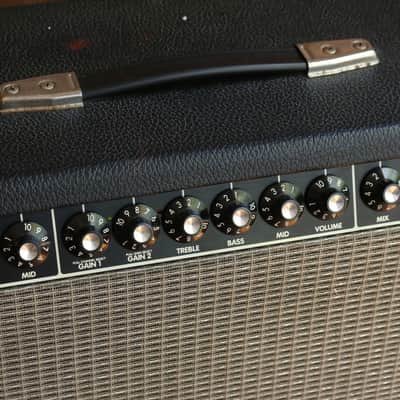 Fender Super Amp 2-Channel 60-Watt 4x10" Guitar Combo 1993 - 1995 - Black image 4