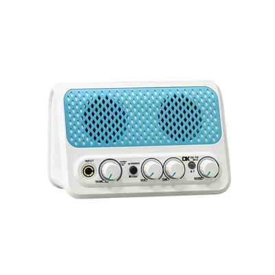 DK iG-10 Mini Portable Guitar Amp with Bluetooth, Reverb Rechargeable Battery - White image 2