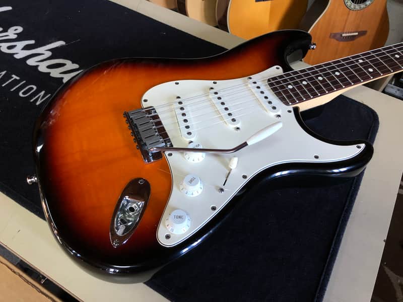 Rare Fender 40th Anniversary American Standard Stratocaster USA 1994 Brown Sunburst Rosewood fretboard image 1