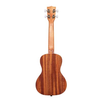 Kala KA-15C Satin Mahogany Concert Ukulele Bundle with Gig Bag, Tuner, Strap, and Aquila Strings image 7