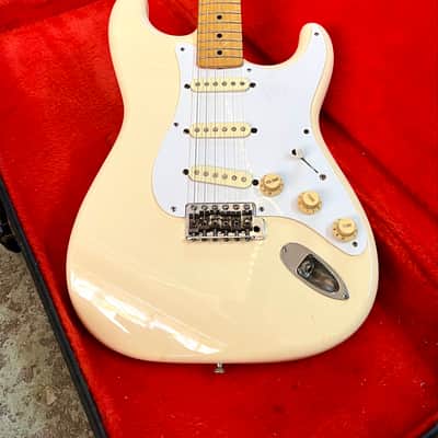 MIJ Fender Stratocaster ST-57 2015 - Olympic white original vintage Japan image 3