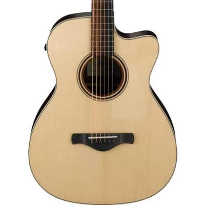 Ibanez Artwood ACFS380BT Cutaway Grand Concert Acoustic Electric Guitar, Okoume Back & Sides, Open Pore Semi Gloss image 2